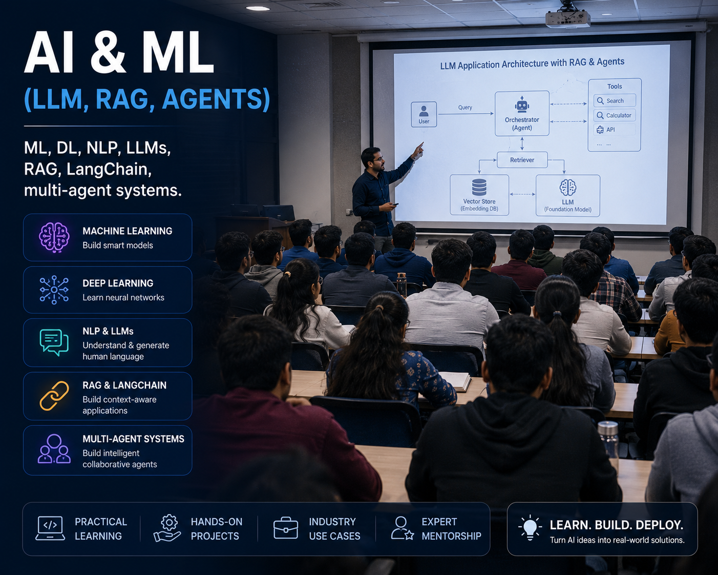 AI & ML (LLM, RAG, Agents)